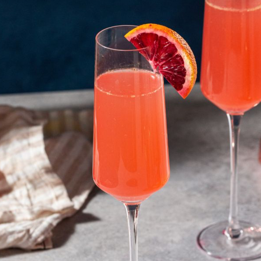 Blood Orange Mimosa Mocktail Recipe