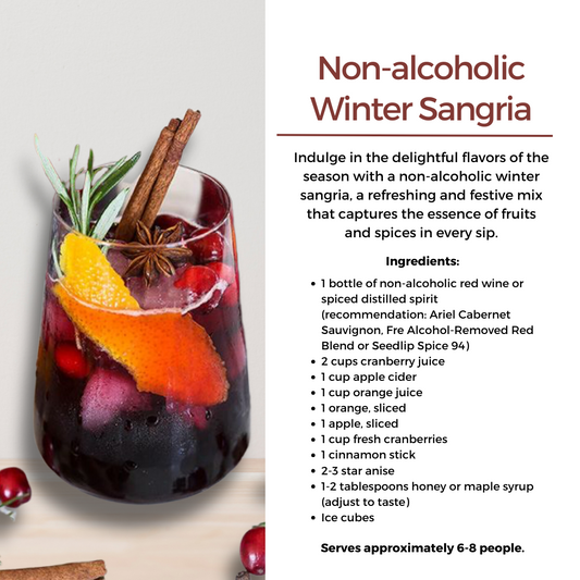 Non-alcoholic Winter Sangria Recipe